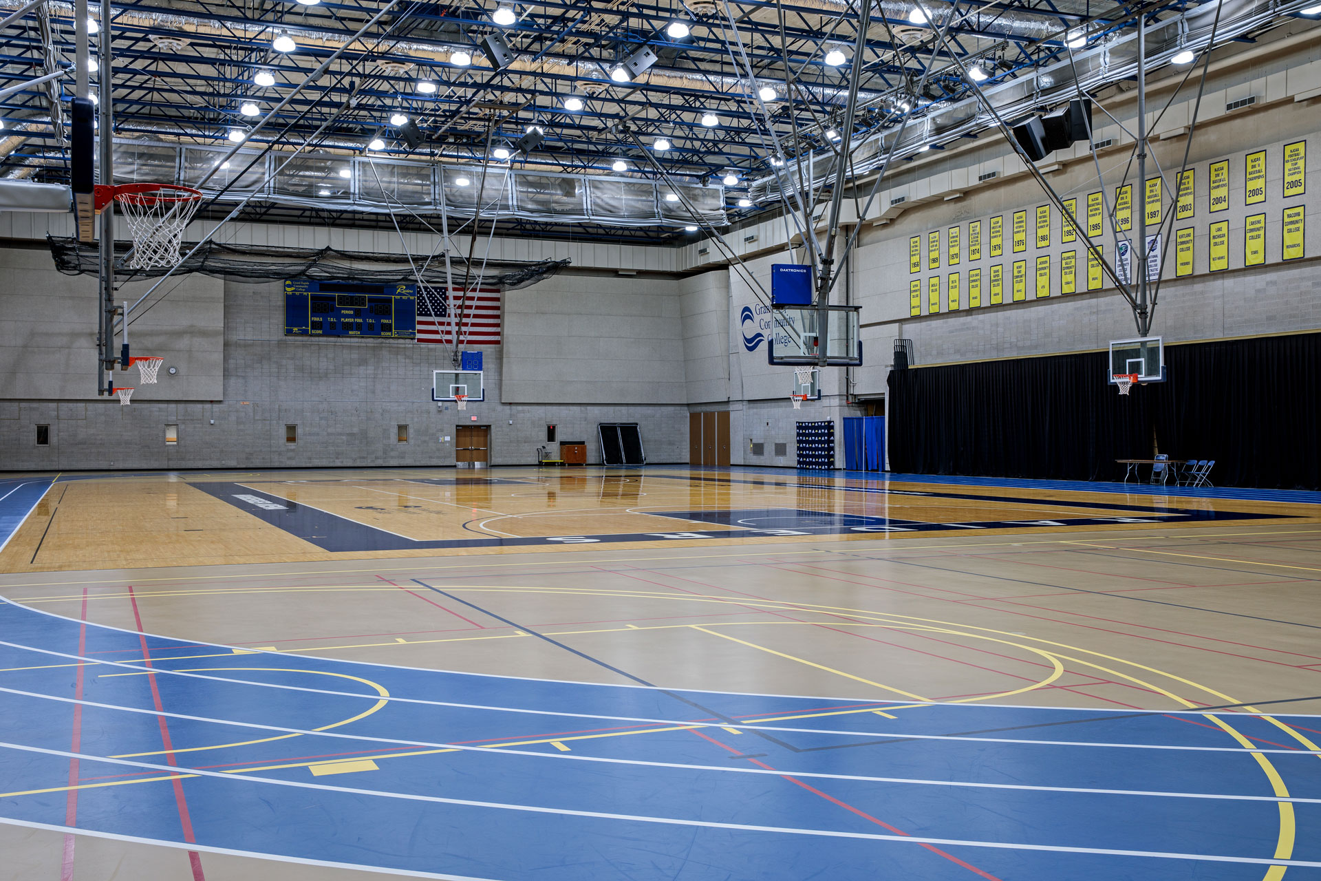 GRCC Ford Fieldhouse Gymnasium