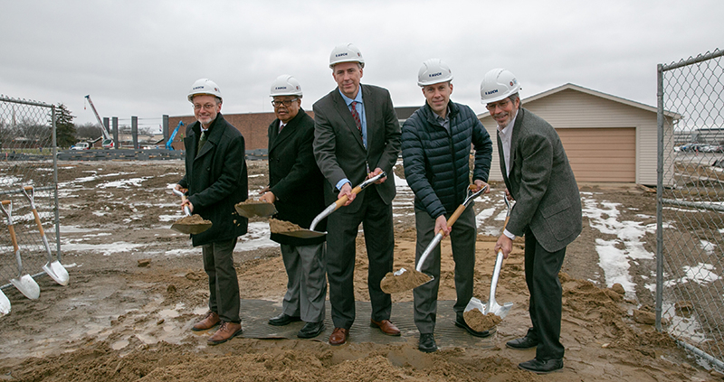 Schoolcraft St. Joe's Mercy Elite Sports Center Groundbreaking