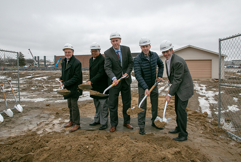 Schoolcraft St. Joe's Mercy Elite Sports Center Groundbreaking